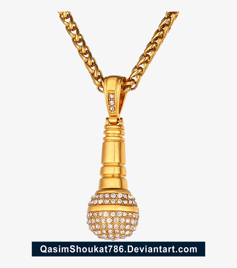 Gold Microphone Png Svg Free Stock, transparent png #1643316