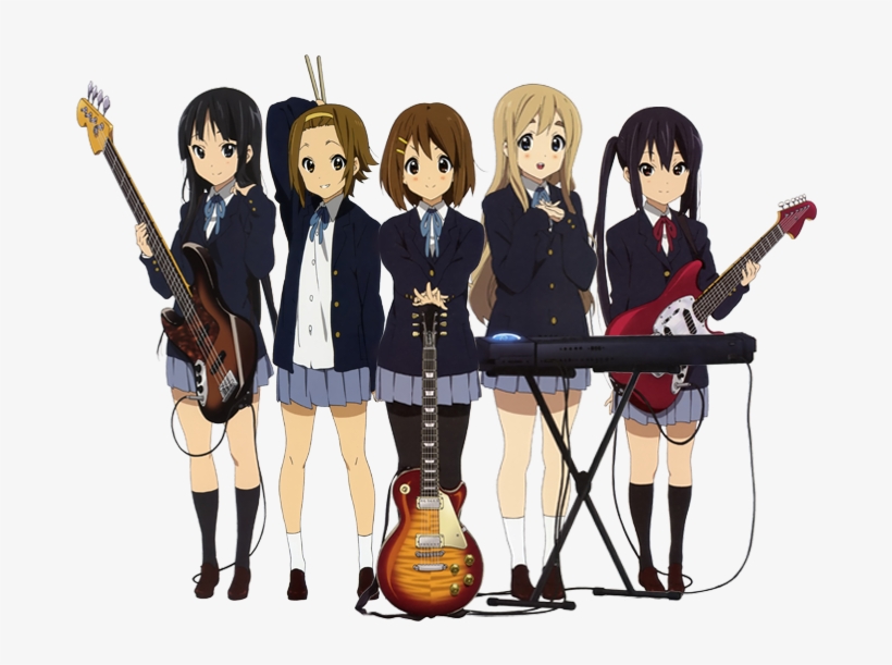 Offcial Wallpapers K-on - K On Anime Art 32x24 Poster Decor, transparent png #1643365