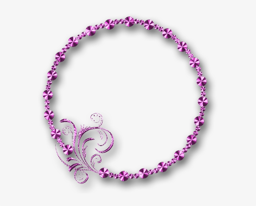Glossy Pink Frame With Transparent Background - Jewelry Design In The Philippines, transparent png #1643421