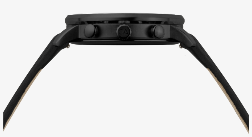 Golden Gate Chrono Leather All Black Gold - Watch, transparent png #1643684