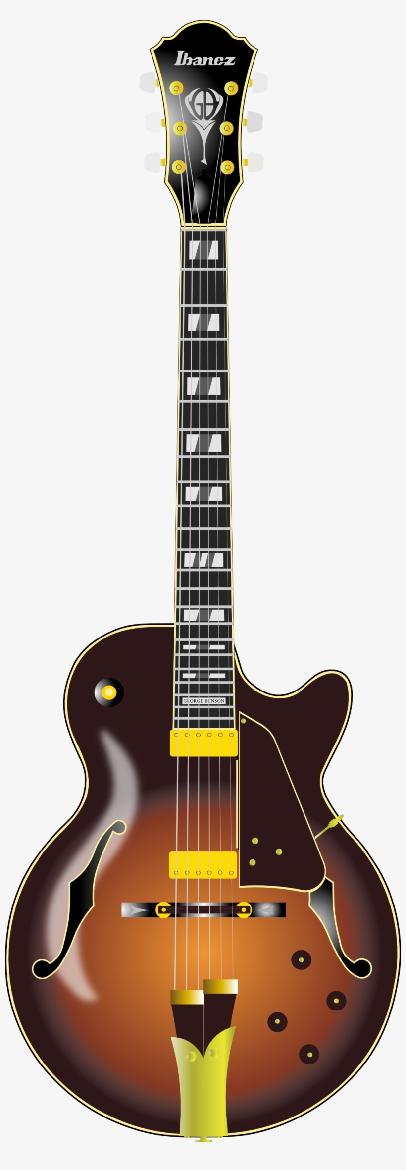 Ibanez Gb Brut Guitar 999px 483 - Ibanez Jsm10-vys John Scofield, transparent png #1643705
