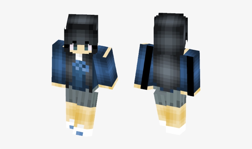 ♥~kawaii~ Mio~ K-on ~♥ - Minecraft Anime Boy Skin, transparent png #1644012