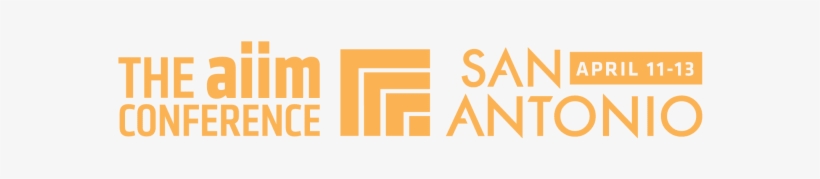 Analytics To Scale Your Everyday Information Migration - Aiim Conference Logo, transparent png #1644061