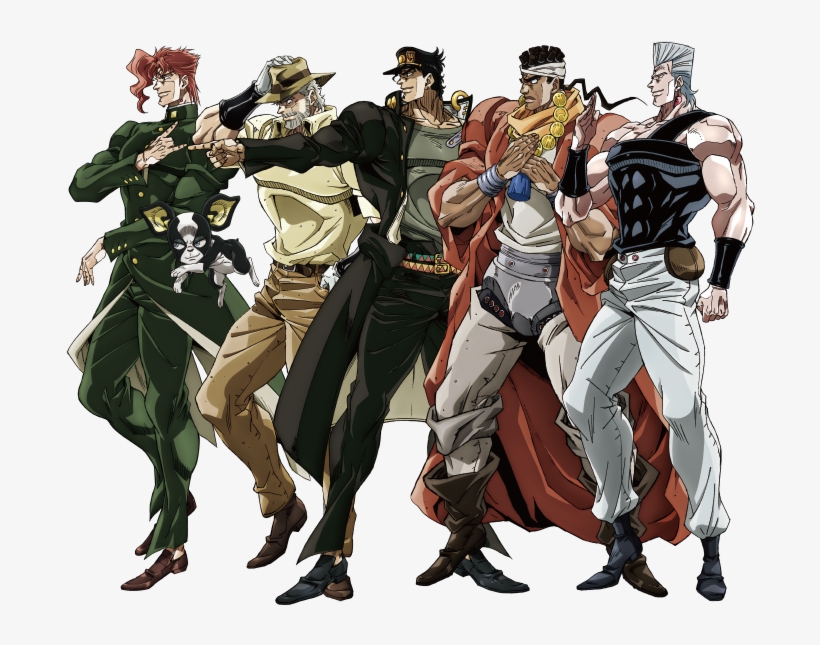 Part3 Grupo Unido - Jotaro Smiling, transparent png #1644150