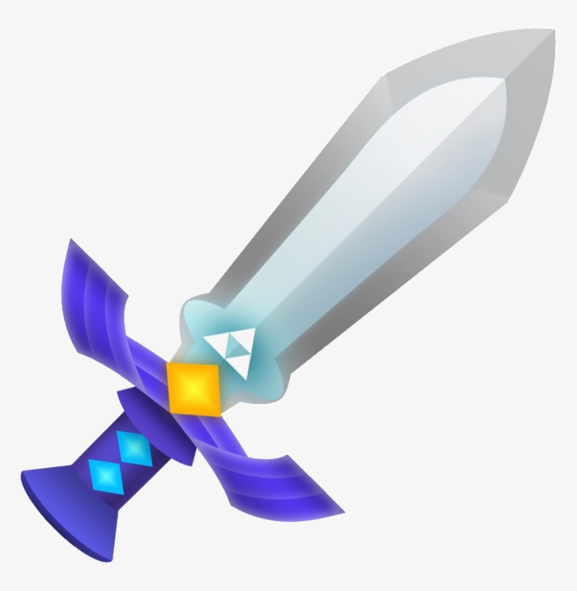 Master Sword - Zelda A Link Between Worlds Épée De Légende, transparent png #1644223