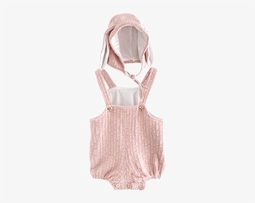 Petite Bello Playsuit Pink / 0-6 Months Cute Bunny - Bag, transparent png #1644307