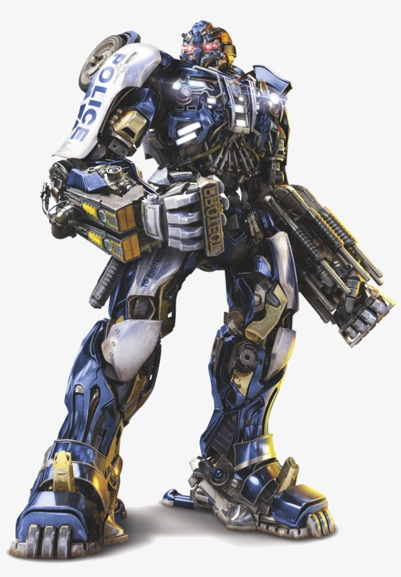 The Last Knight Official Packaging Art Revealed - Transformers The Last Knight Barricade, transparent png #1644351