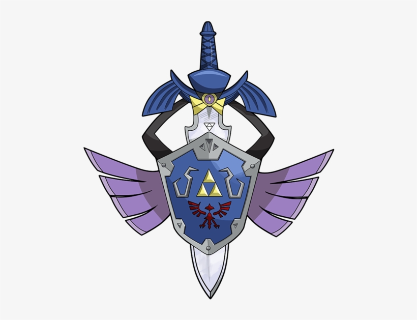 Master Sword Aegislash - Legend Of Zelda Fusions, transparent png #1644485