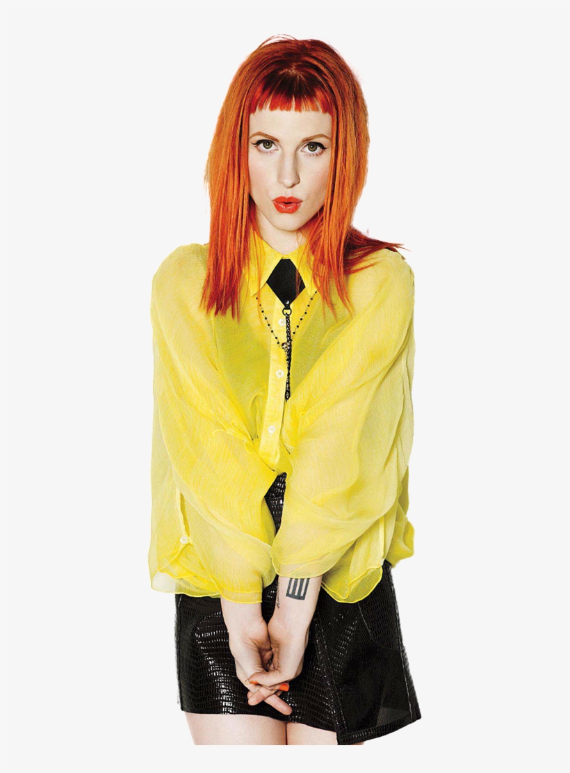 Hayley Williams - Hayley Williams Nylon Photoshoot, transparent png #1644508