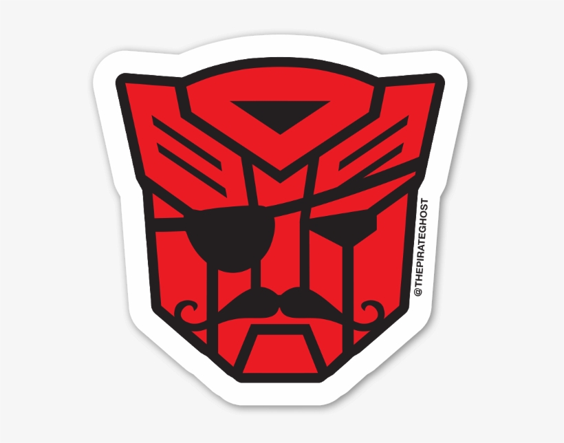 Pirateghost Autobot Tarra - Optimus Prime Sticker, transparent png #1644997