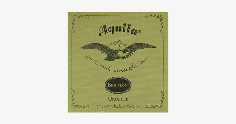 Aquila Bionylon Ukulele Soprano Set Low G, transparent png #1645153