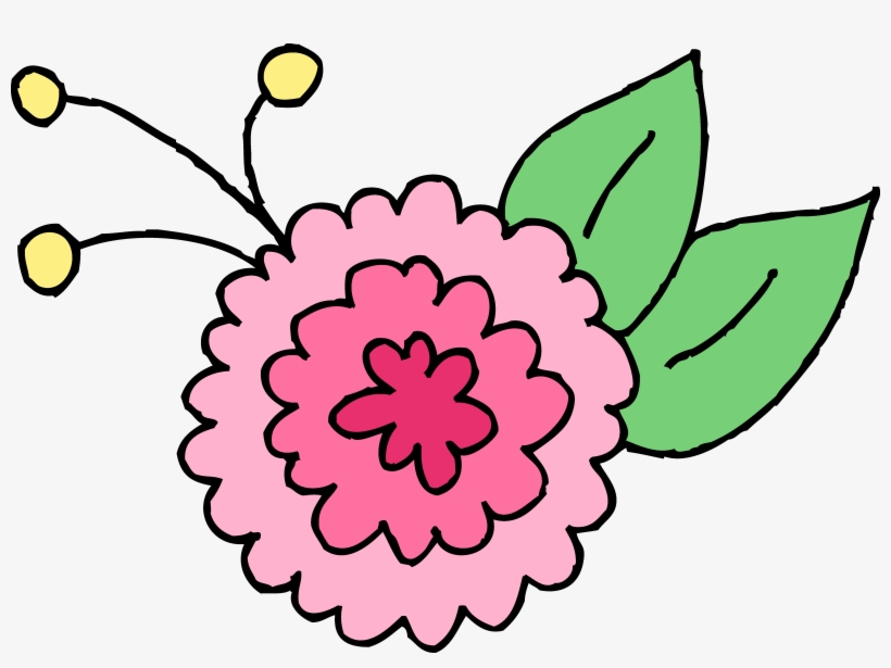 Cute Pink Chrysanthemum Flower - Chrysanthemum Clip Art, transparent png #1645291