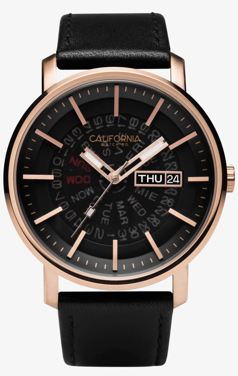Mojave Leather Rose Gold Smoke - Hugo Boss Black And Rose Gold Watch, transparent png #1645413