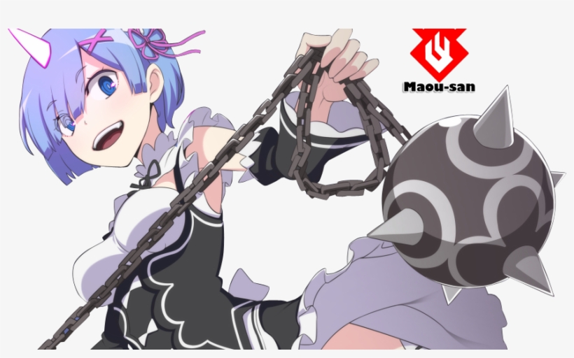 Re Zero Rem Weapon, transparent png #1645416