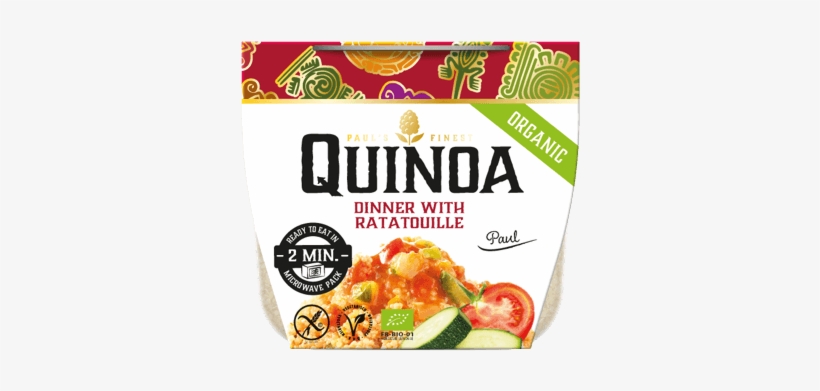 Paul's Quinoa Ratatouille Dinner - Pauls Organic Pauls Cooked Quinoa & Basil Pesto, transparent png #1645474