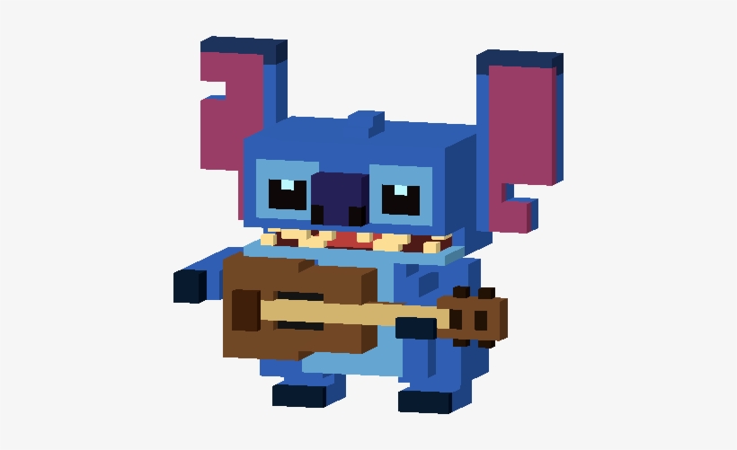 Ukulele Stitch - Ukulele Stitch Disney Crossy Road, transparent png #1645581