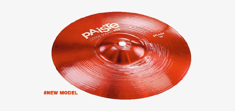 Paiste Color Sound 900 Series 12" Red Thin Splash Cymbal, transparent png #1645610