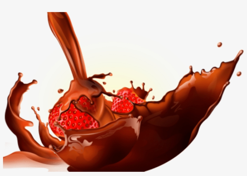 Free Png Chocolate Splash Png Images Transparent - Chocolate Vector, transparent png #1645859