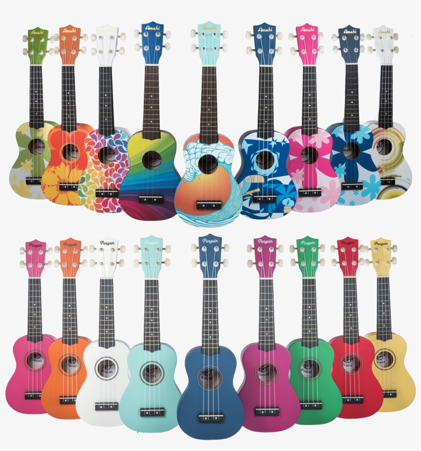 Diamond Head Soprano Ukuleles Are Available In A Rainbow, transparent png #1646398