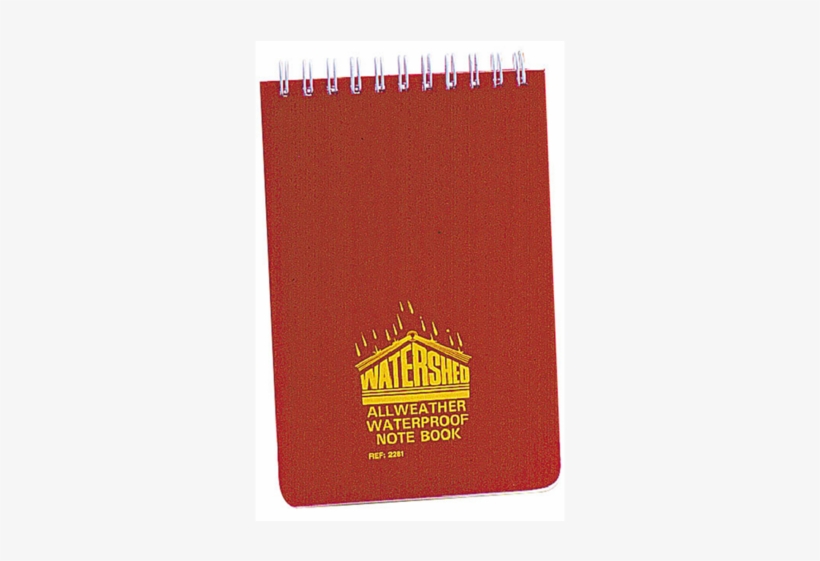 Exacompta Watershed Waterproof Notebook - Chartwell Watershed Waterproof Book Wirebound Ruled, transparent png #1646508