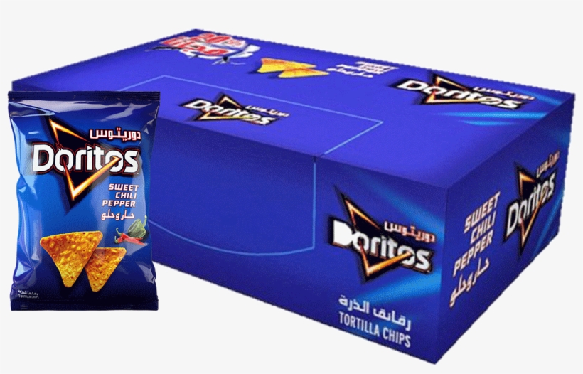 Doritos Sweet Chili Pepper 48gx20 - Doritos Sweet Chilli, 39g, transparent png #1646532