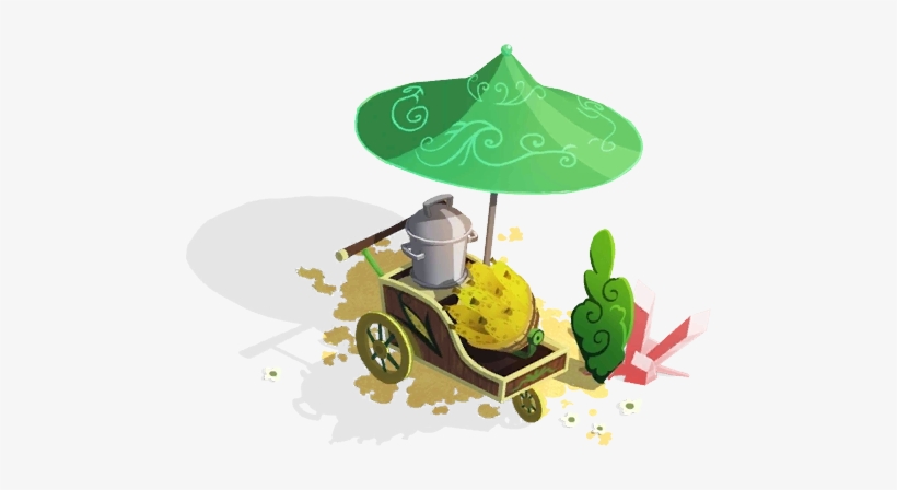 Corn On The Cob Stand - Honey Stands Mlp Gameloft, transparent png #1646626