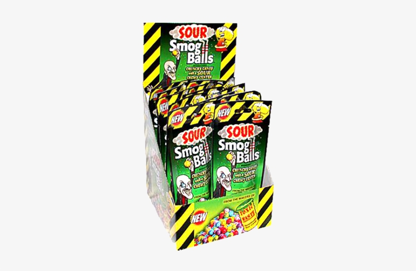 Toxic Waste Sour Smog Balls Candy For Fresh Candy And - Toxic Waste Hazardously Sour Smog Balls, transparent png #1646848