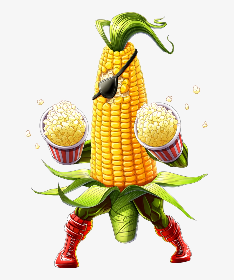 An Ear Of Corn With A Will Of Its Own - Pop Art, transparent png #1647003