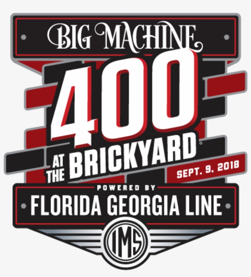 On Sale Date Announced For Florida Georgia Line's Inaugural - Big Machine Vodka 400 At The Brickyard, transparent png #1647134