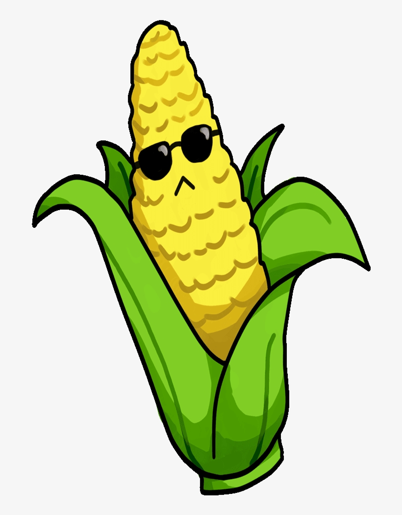 Surprising Corn Clipart For Free Fruit Names A With - Corn Cartoon Clipart, transparent png #1647492