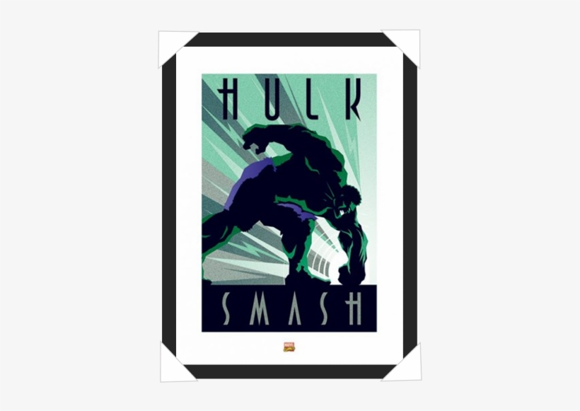 #475 - Hulk Smash Poster Art, transparent png #1648210