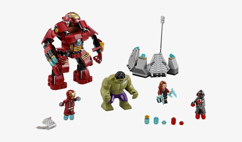 The Hulk Buster Smash - Lego Hulkbuster Age Of Ultron, transparent png #1648332