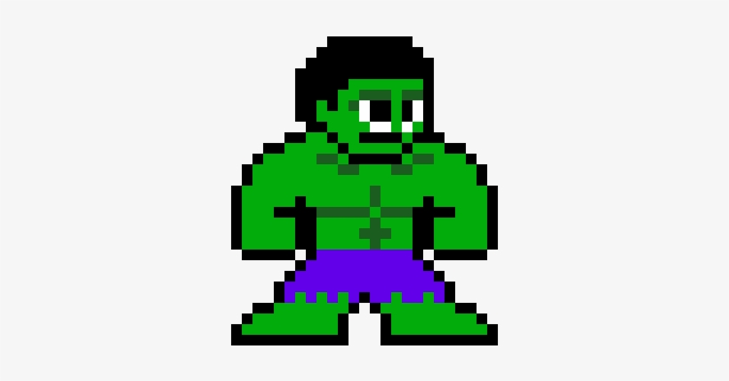 Hulk Smash - Megaman 8 Bit, transparent png #1648335