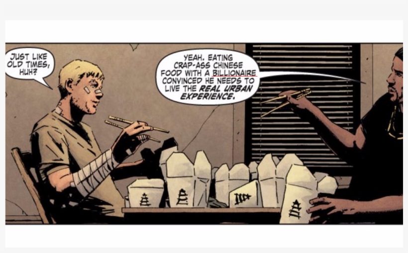 Like Apparent Old Times - Luke Cage And Iron Fist Comic, transparent png #1648485