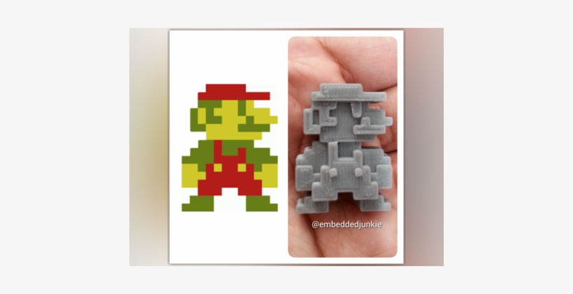 8-bit Mario And Luigi By The Embeddedjunkie Shop - 8 Bit Mario Remake, transparent png #1648666