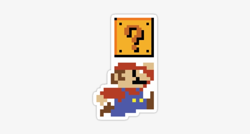 Mario Sticker - Super Mario Bros Nes Sprite, transparent png #1648758