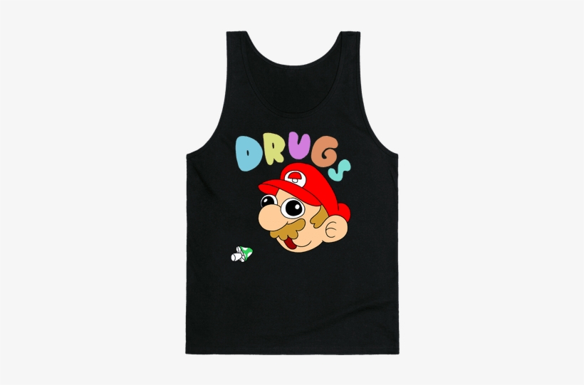 Drugs Tank Top - Ariel Leg Day T Shirt, transparent png #1648886