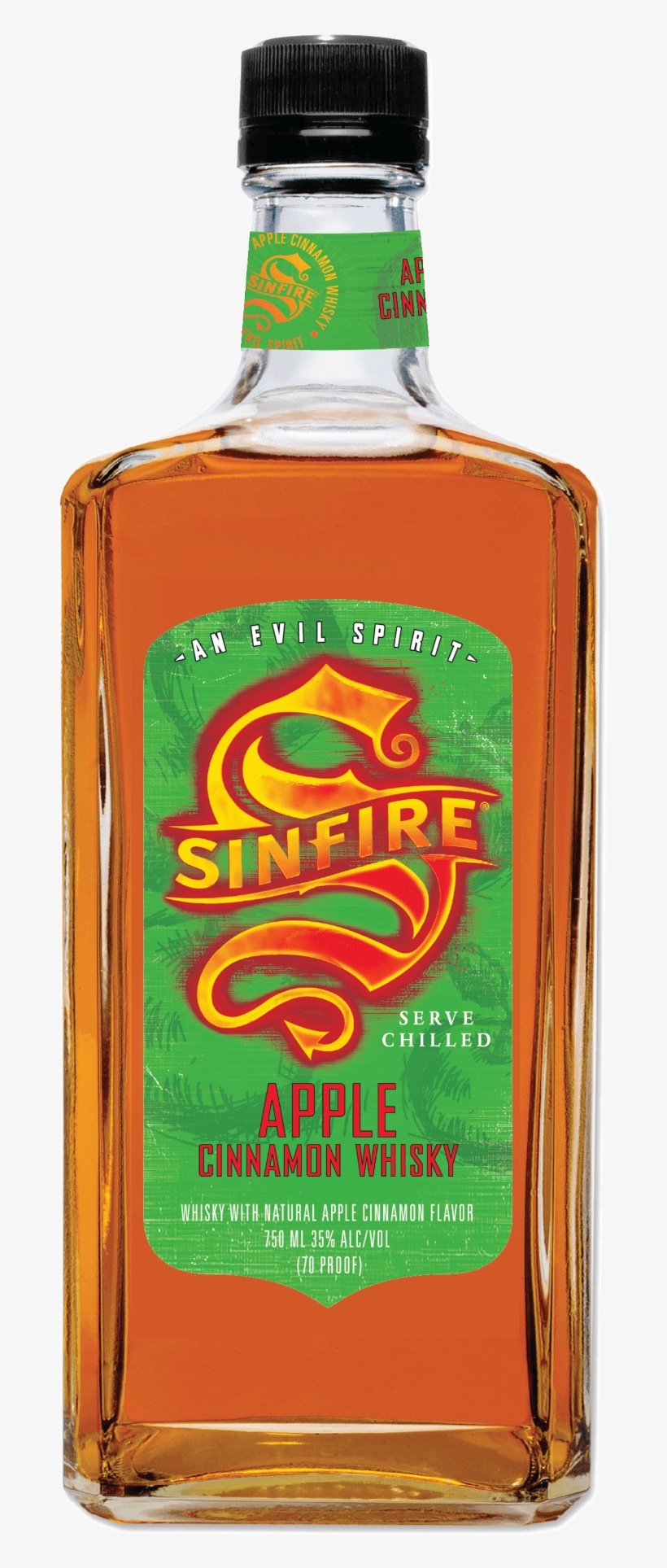 Can You Out-fireball Fireball By Adding Apples To The - Sinfire Apple Cinnamon Whiskey, transparent png #1648890