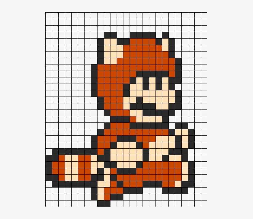 8 Bit Mario Characters Grid Download - Mario Tanooki Pixel Art, transparent png #1648995