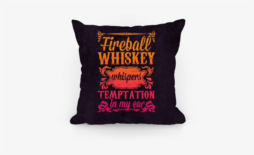 Whiskey Whispers Temptation In My Ear Pillow - Going For A Nap, transparent png #1649151