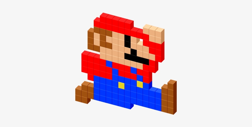 View Favicon On T-shirt - Pixel Mario, transparent png #1649200