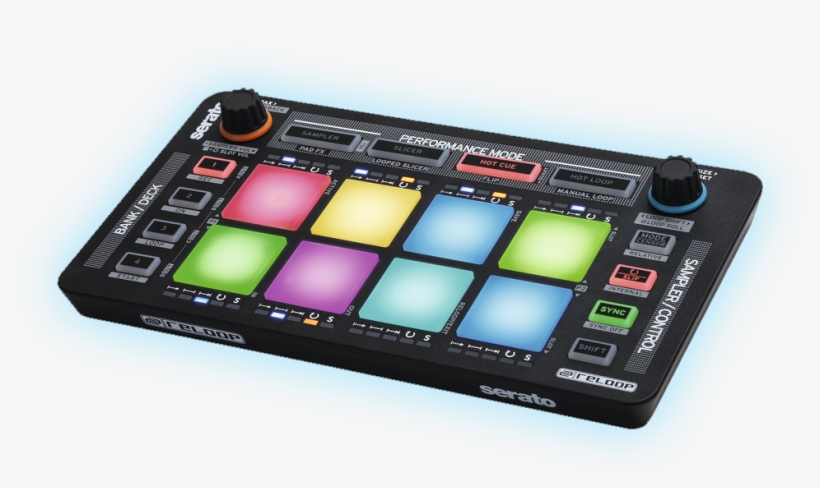 Neon - Reloop Neon Usb Performance Pad Controller For Serato, transparent png #1649245