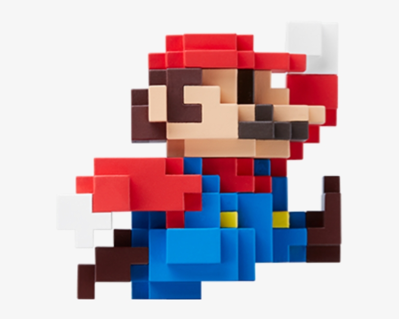 8bit Mario Freetouse Freetoedit - Amiibo Super Mario Bros. 30th Series Figure (mario, transparent png #1649246