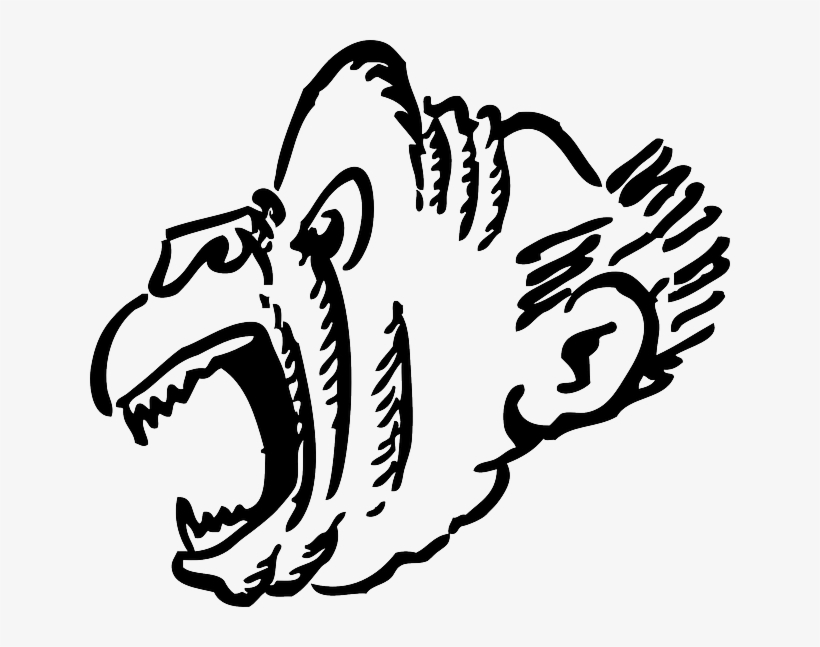 Screaming Monkey Clipart, transparent png #1649316