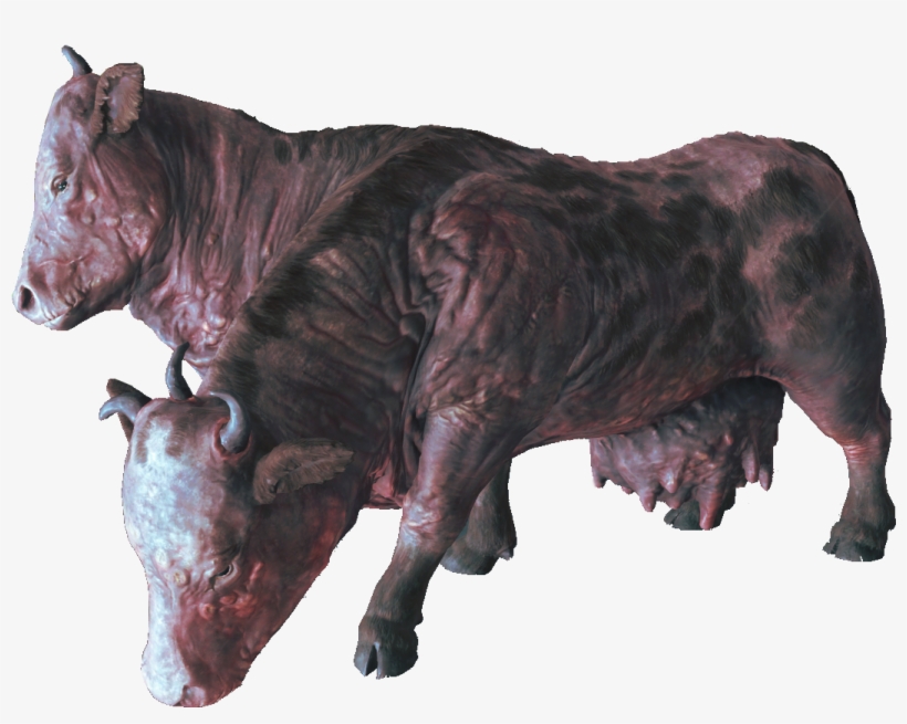 Brahmin - Brahmin Fo4, transparent png #1649337