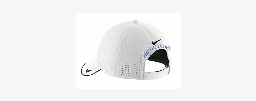 Phi Delta Theta Nike Golf Dri-fit Swoosh Perforated - Custom Nike White Dri-fit Swoosh Perforated Cap, transparent png #1649509