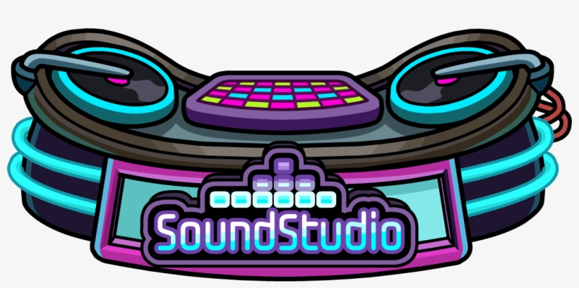 Dance Club Soundstudio Booth - Club Penguin Dance Club, transparent png #1649711