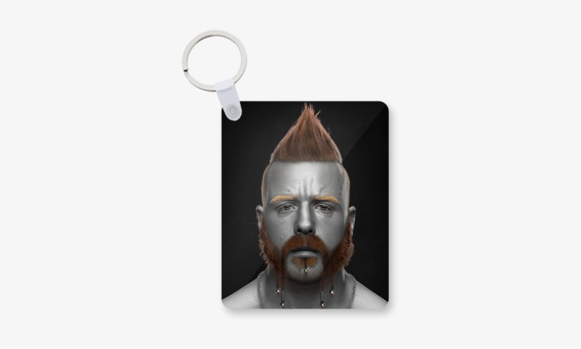 Sheamus Printed Keychain - Circle, transparent png #1649761