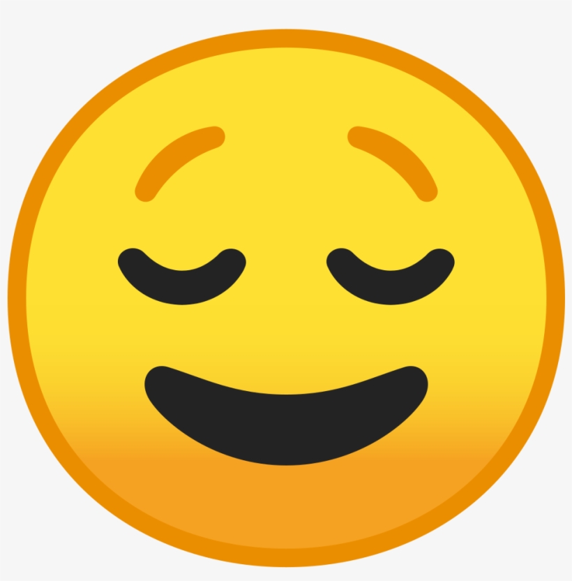 Download Svg Download Png - Emoji Aliviado, transparent png #1649835
