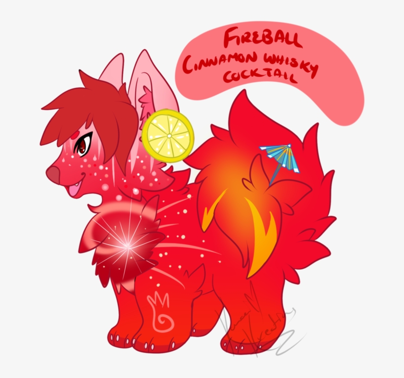 Custom Cinnamon Whisky Cocktail By Konoei Kreations - Fireball Cinnamon Whisky, transparent png #1649873